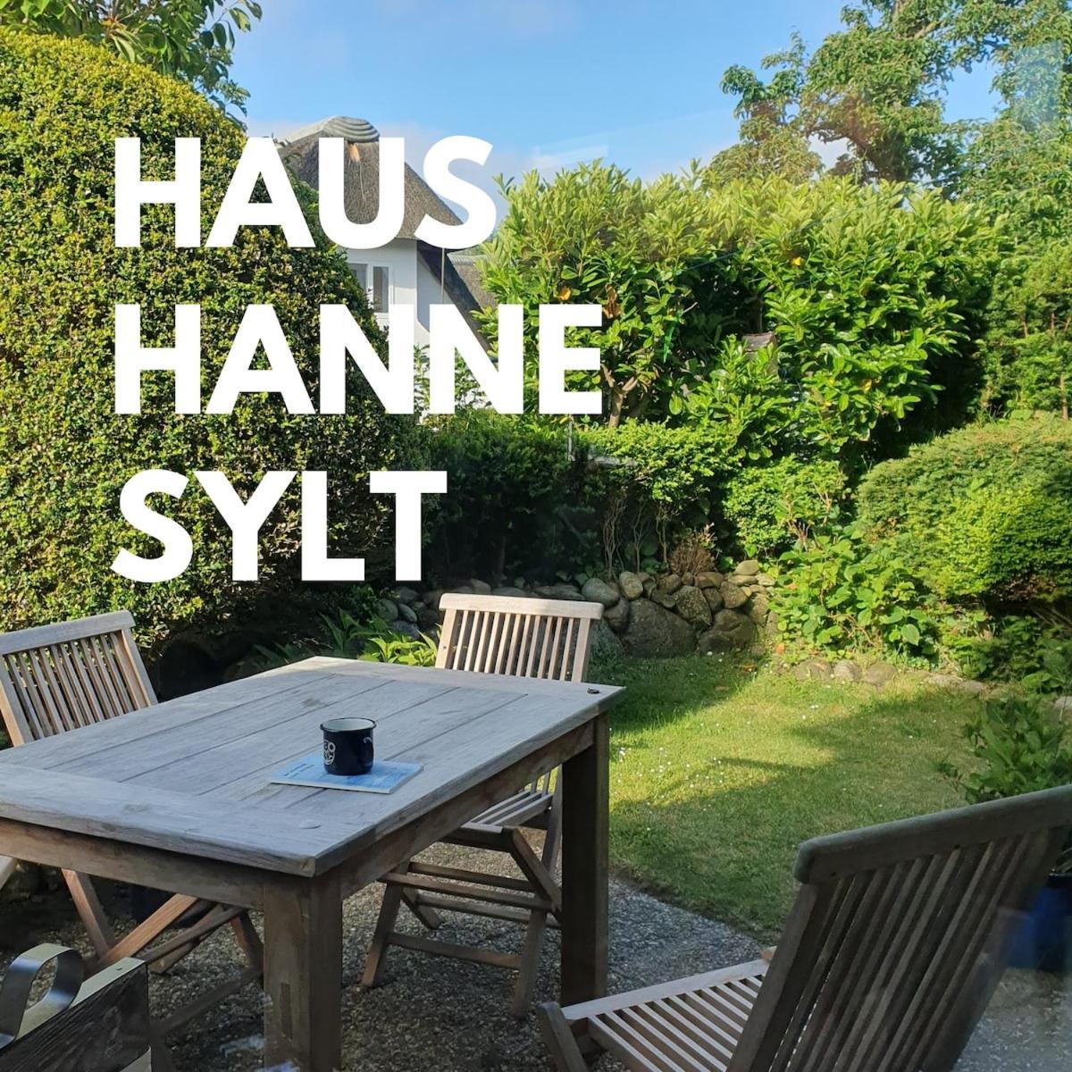 Haus Hanne Sylt Ferienhaus Екстер'єр фото